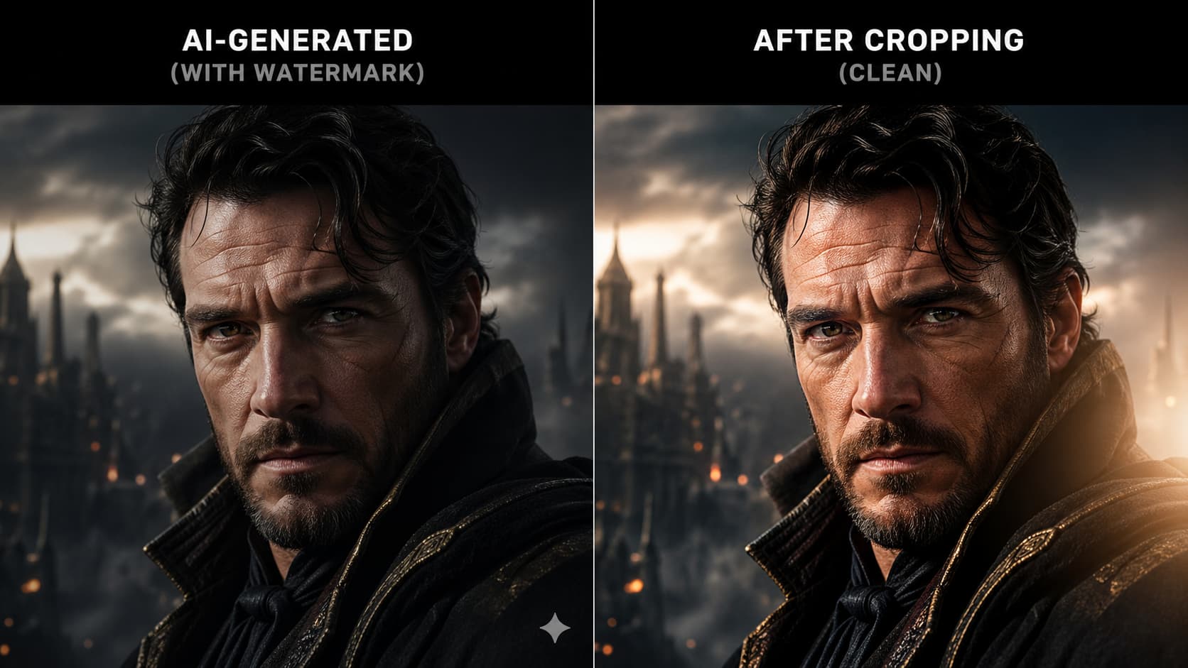 How to remove gemini watermark from an image